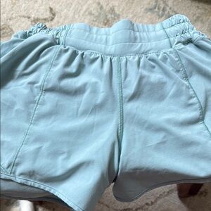 Lululemon Athletica light green Women's Athletic Shorts